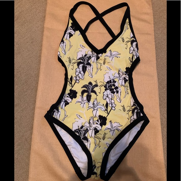 Calvin Klein Adorable 1Pc. Open Back Swimsuit - Picture 1 of 9